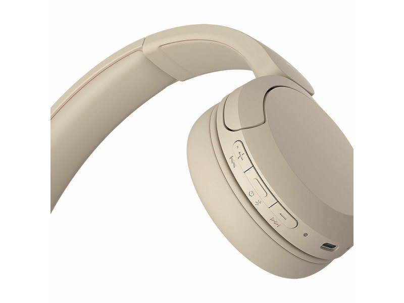 Блутут слушалки Sony WHCH520C.CE7 Сметана NaN –  BB Слушалки