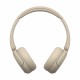Блутут слушалки Sony WHCH520C.CE7 Сметана NaN –  BB Слушалки