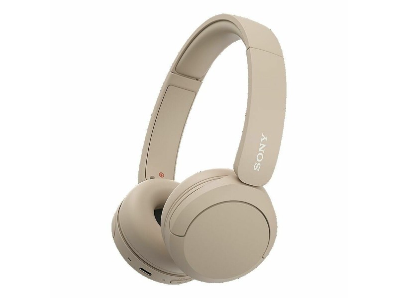 Блутут слушалки Sony WHCH520C.CE7 Сметана NaN –  BB Слушалки