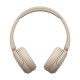Блутут слушалки Sony WHCH520C.CE7 Сметана NaN –  BB Слушалки