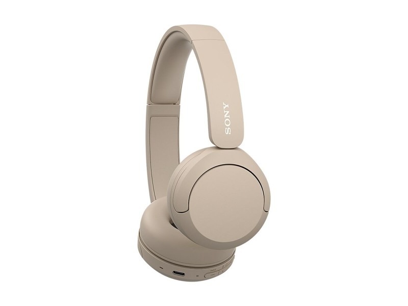 Блутут слушалки Sony WHCH520C.CE7 Сметана NaN –  BB Слушалки