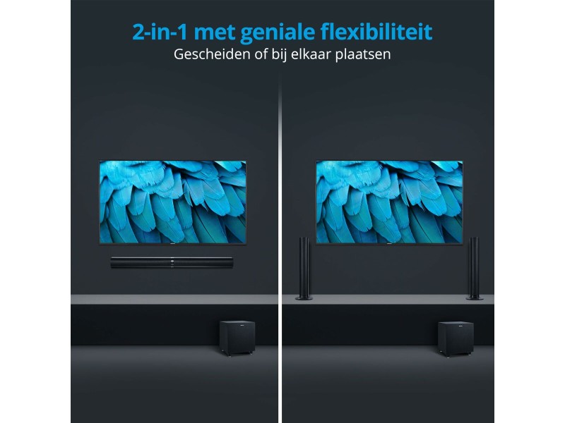 Soundbar система Medion Черен NaN –  BB Звукови ленти