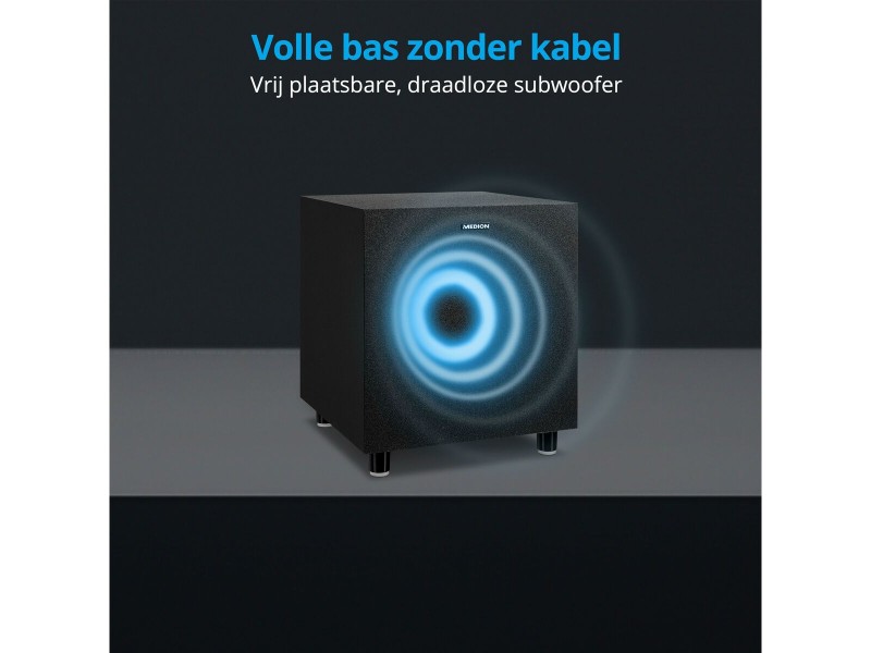 Soundbar система Medion Черен NaN –  BB Звукови ленти