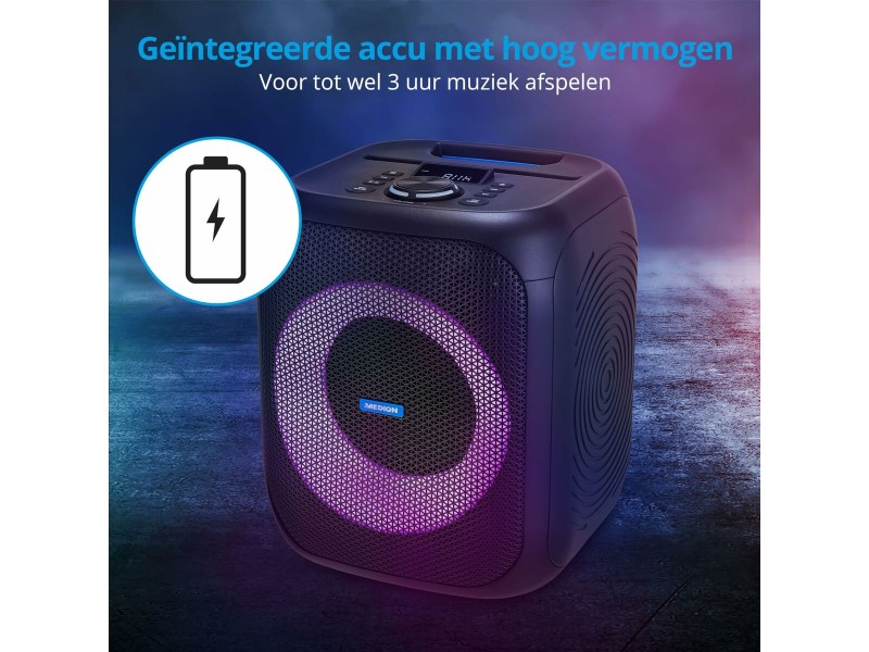 Преносими блутут колони Medion Черен 50 W NaN –  BB Преносими Bluetooth високоговорители