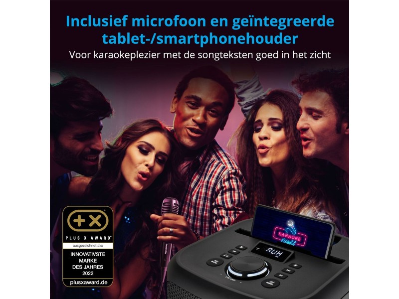 Преносими блутут колони Medion Черен 50 W NaN –  BB Преносими Bluetooth високоговорители