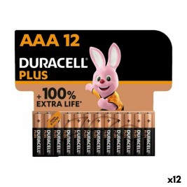 LR03 Алкални батерии DURACELL PLUS 1,5 V AAA 12 Части (12 броя)