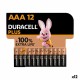 LR03 Алкални батерии DURACELL PLUS 1,5 V AAA 12 Части (12 броя) NaN –  BB Батерии