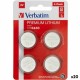 Литиеви кръгли батерии Verbatim 3 V CR2430 4 Части (20 броя) NaN –  BB Батерии