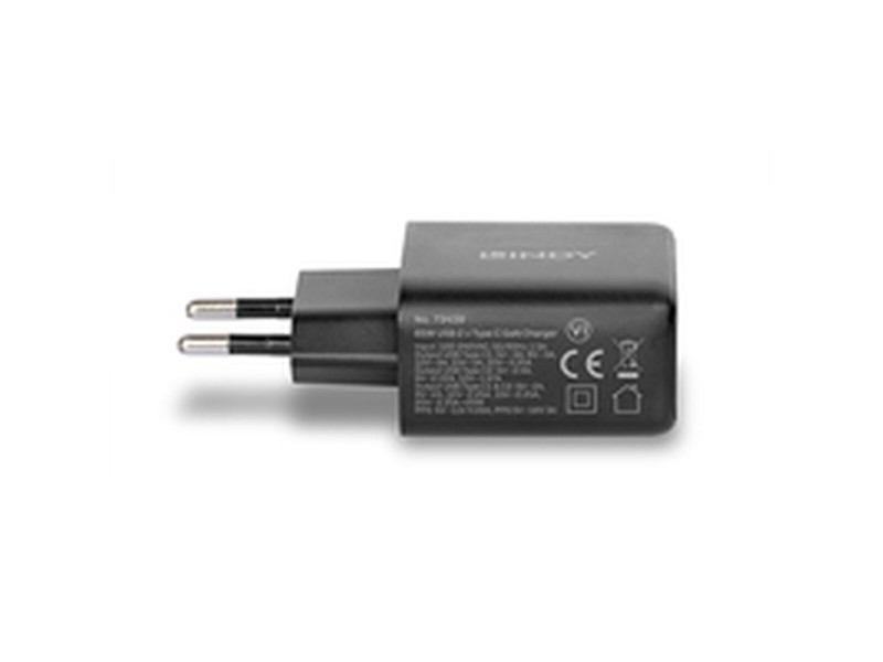 Зарядно за стена LINDY 73438 Черен 65 W NaN –  BB Мрежови зарядни