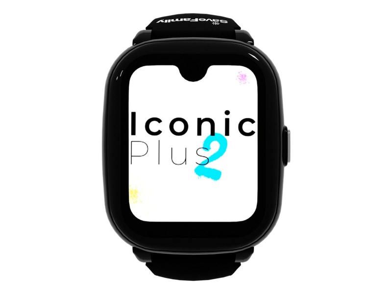 Смарт часовник Save Family ICONIC2 BLACK 40 mm 1,44” Черен NaN –  BB Умни часовници