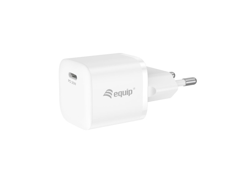 Зарядно за стена Equip 245520 Бял NaN –  BB Мрежови зарядни
