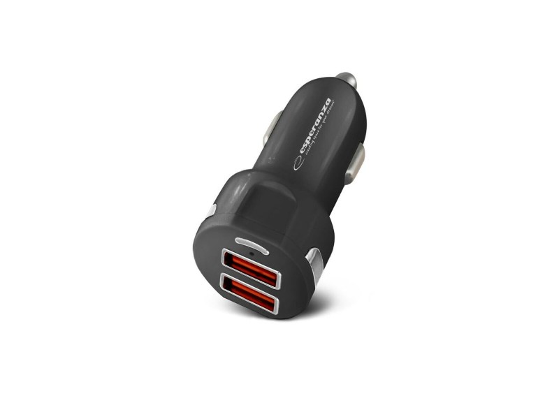 Зарядно за кола Esperanza EZC110K Черен 36 W NaN –  BB Зарядни за автомобили