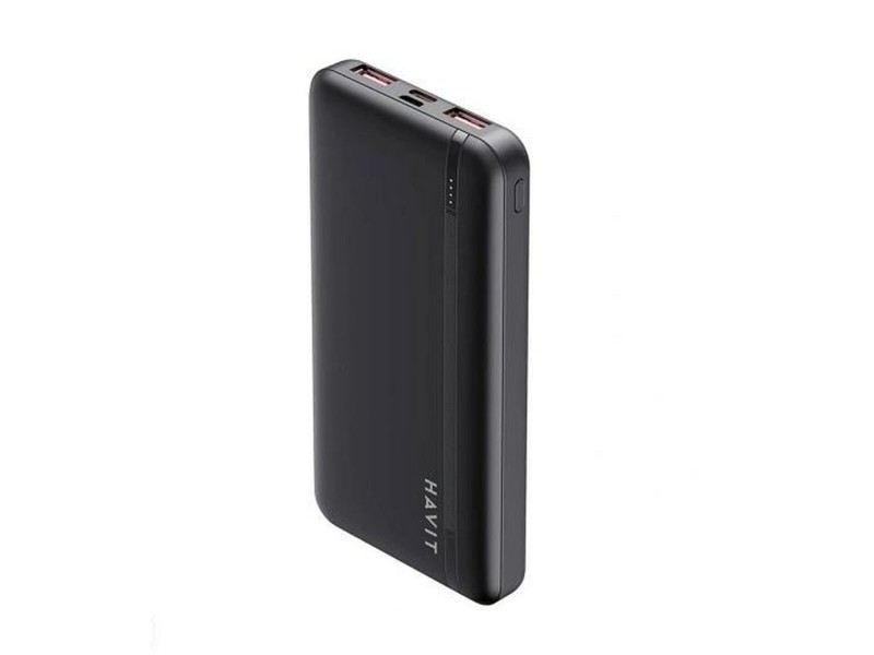 Powerbank Havit PB90 Черен 10000 mAh NaN –  BB Преносими зарядни устройства