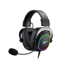 Слушалки за игра с микрофон Havit H2002P Черен Многоцветен