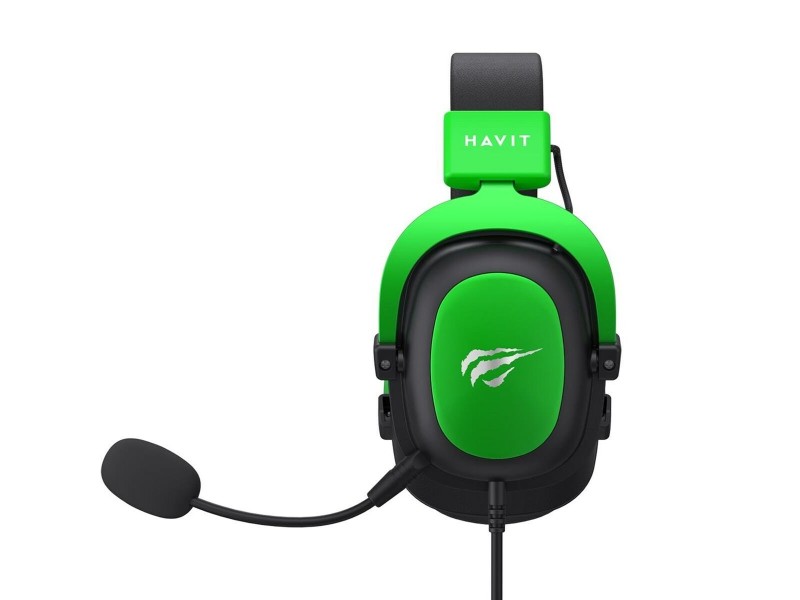Слушалки за игра с микрофон Havit H2002d Черен Зелен NaN –  BB Слушалки