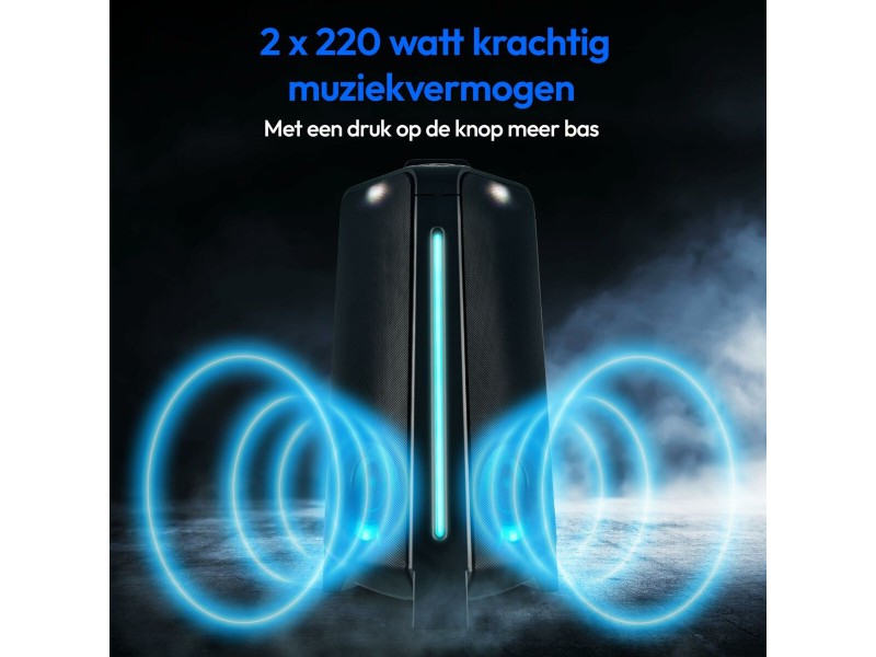 Преносими блутут колони Medion LIFE P61552 Черен NaN –  BB Преносими Bluetooth високоговорители