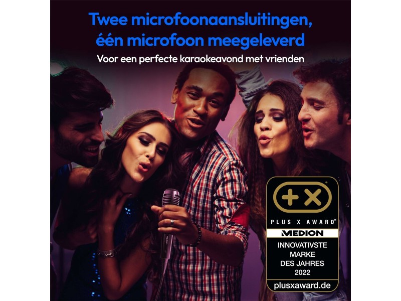 Преносими блутут колони Medion LIFE P61552 Черен NaN –  BB Преносими Bluetooth високоговорители