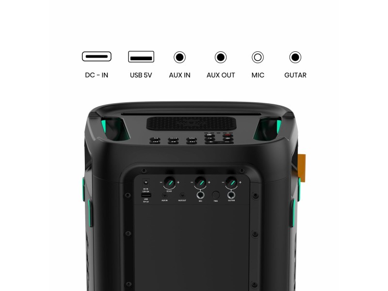 Преносими блутут колони Hisense Черен 300 W NaN –  BB Преносими Bluetooth високоговорители