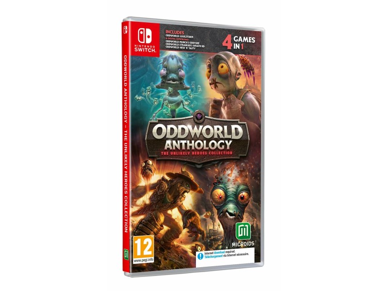 Видео игра за Switch Microids Oddworld Anthology: The Unlikely Heroes Collection NaN –  BB Комплекти