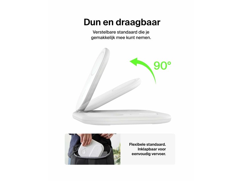 Безжично зарядно Belkin WIZ029VFWH NaN –  BB Индукционни зарядни устройства