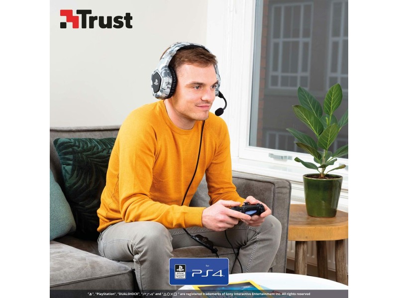 Безжични слушалки Trust 23531 GXT488 Сив NaN –  BB Управления