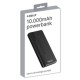 Powerbank Celly PBENERGY10SP Черен 10000 mAh NaN –  BB Преносими зарядни устройства