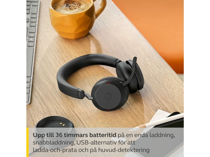 Блутут слушалки с микрофон Jabra 27599-999-889 Черен NaN –  BB Слушалки