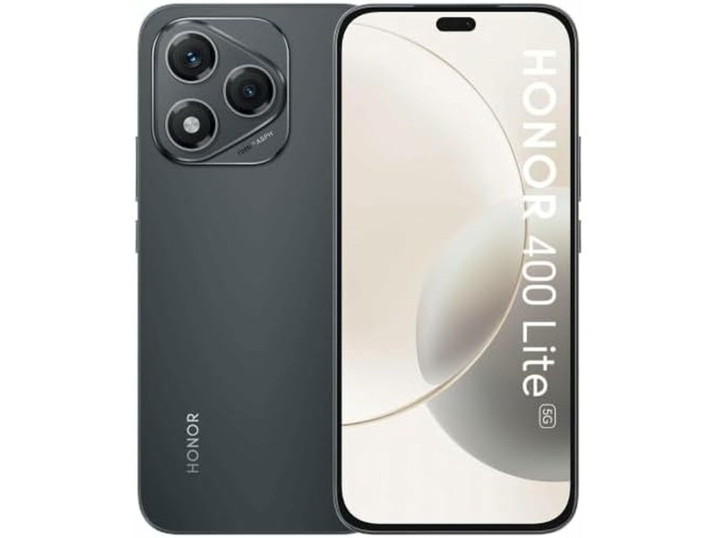 Смартфони Honor 400 LITE Mediatek Dimensity 6020 8 GB RAM 256 GB Черен NaN –  BB Безплатни телефони и смартфони