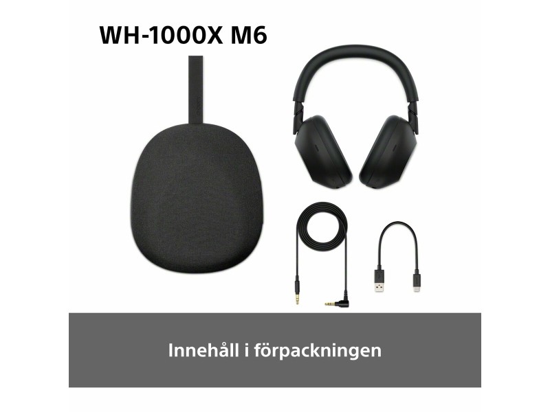 Блутут слушалки Sony WH1000XM6S.CE7 Черен Сив NaN –  BB Слушалки