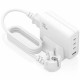 Безжично зарядно Aisens ASCH-140W4P055-W Бял 140 W NaN –  BB Мрежови зарядни
