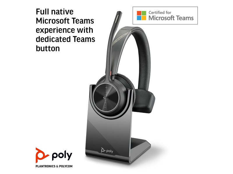 Слушалки Poly 77Y93AA Черен NaN –  BB Слушалки