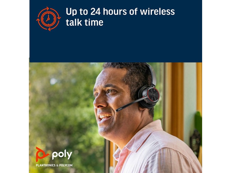 Слушалки Poly 77Y93AA Черен NaN –  BB Слушалки