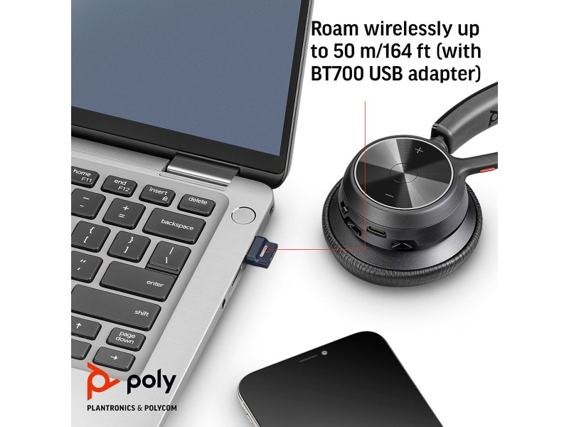 Слушалки Poly 77Y92AA Черен NaN –  BB Слушалки