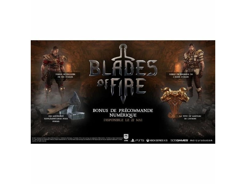 Видеоигра Xbox Series X Just For Games Blades of Fire - Edición Día Uno Видеоигра Xbox Series X Just For Games Blades of Fire - Edición Día Uno NaN – BB Приключение