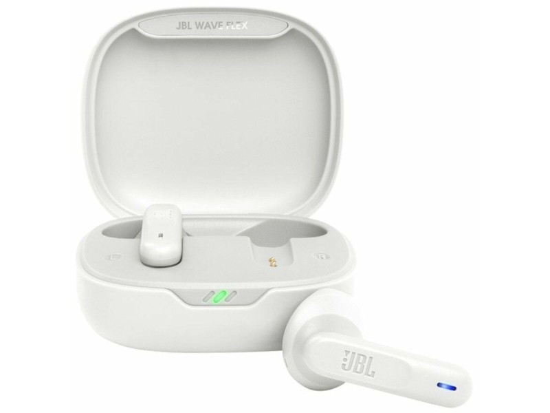 Безжични Слушалки с Кутия за Зареждане JBL Wave Flex Бял NaN –  BB Слушалки