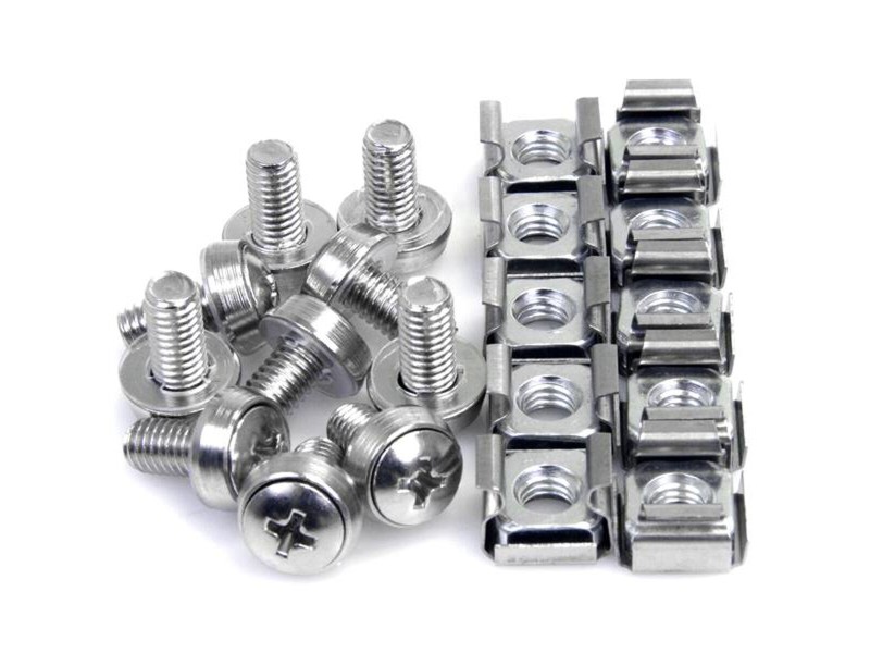 Поставка Startech CABSCREWM6 Сребрист Неръждаема стомана (50 броя) NaN –  BB Скоби