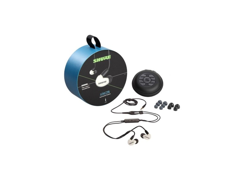 Малки слушалки Shure 010-21-134 Бял Черен NaN –  BB Слушалки