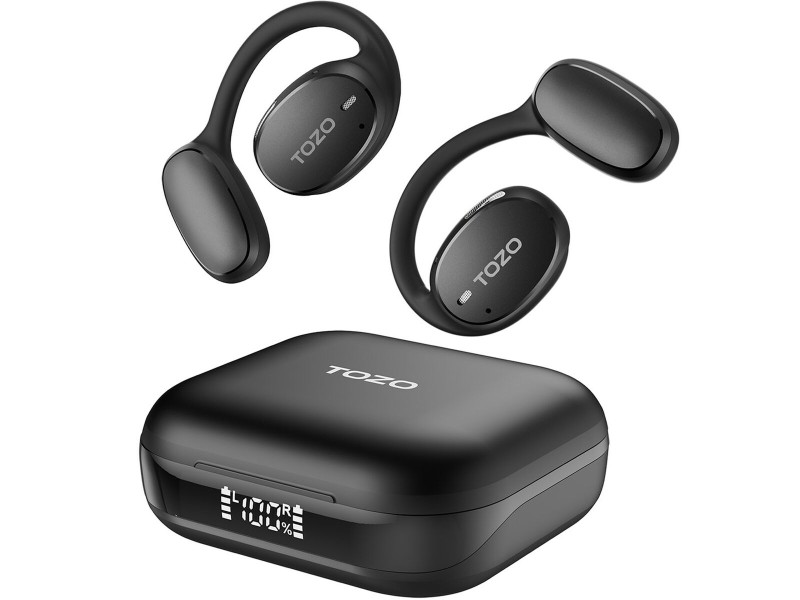 Спортни блутут слушалки TOZO OpenEgo Черен NaN –  BB Слушалки