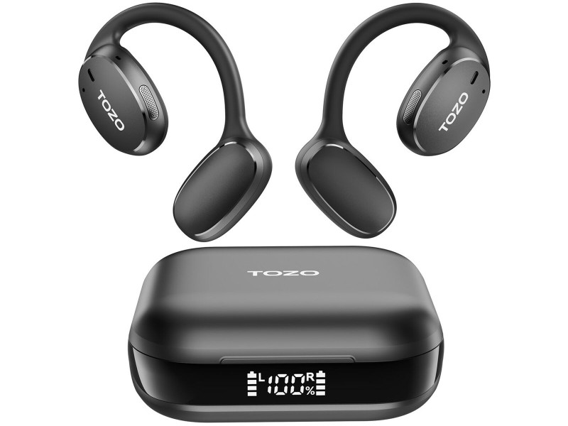 Спортни блутут слушалки TOZO OpenEgo Черен NaN –  BB Слушалки