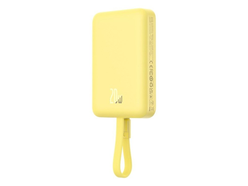 Powerbank Baseus P10022109Y23-00 Жълт 10000 mAh NaN –  BB Преносими зарядни устройства