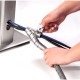 Кабелен организатор Fellowes CableZip Сребрист 200 mm 2 mm NaN –  BB Кабелни втулки