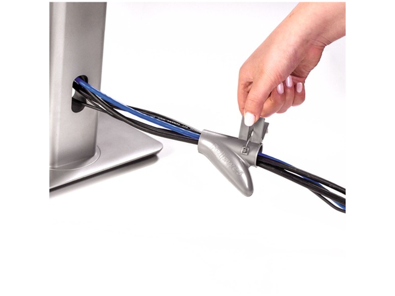 Кабелен организатор Fellowes CableZip Сребрист 200 mm 2 mm NaN –  BB Кабелни втулки