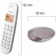 Безжичен телефон Logicom ILOA 155T SOLO Кафяв Сив Тъмнокафяв NaN –  BB Аналогови телефони