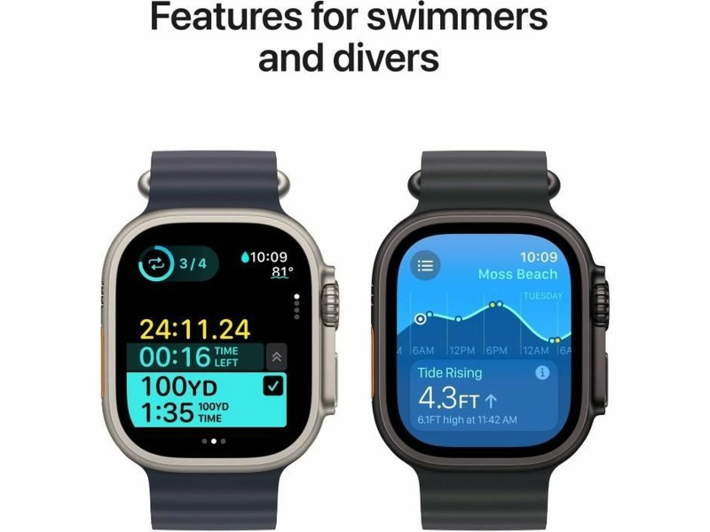 Смарт часовник Apple Ultra 2 Черен 49 mm NaN –  BB Умни часовници