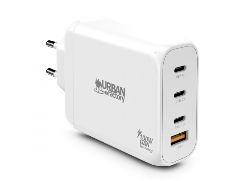 Преносимо зарядно устройство Urban Factory GPS14UF Бял NaN –  BB Преносими зарядни устройства