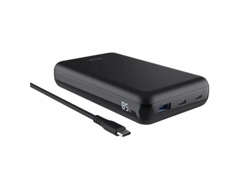 Powerbank Trust 25240 Черен 20000 mAh NaN –  BB Преносими зарядни устройства