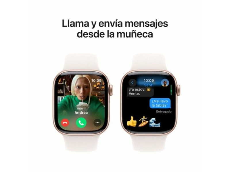 Мъжки часовник Apple Series 10 GPS 42mm Розово Златист Мъжки часовник Apple Series 10 GPS 42mm Розово Златист NaN – BB Умни часовници
