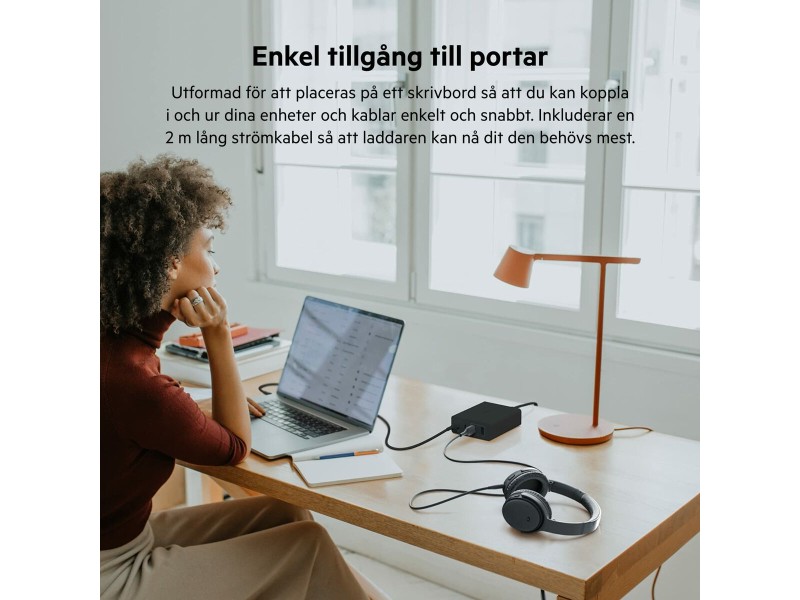 Зарядно за лаптоп Belkin WCH010VFBK Черен NaN –  BB Мрежови зарядни