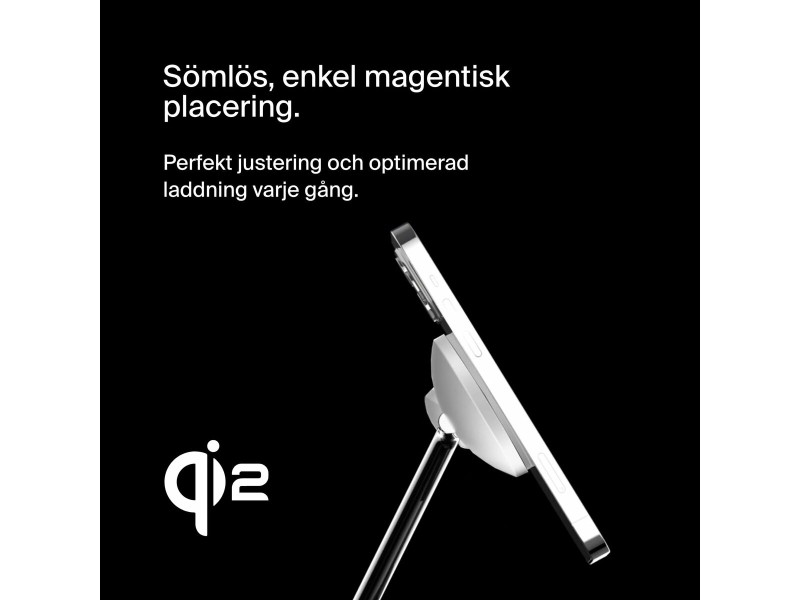 Безжично зарядно Belkin WIZ009VFWH-V2 Бял NaN –  BB Безжични зарядни устройства