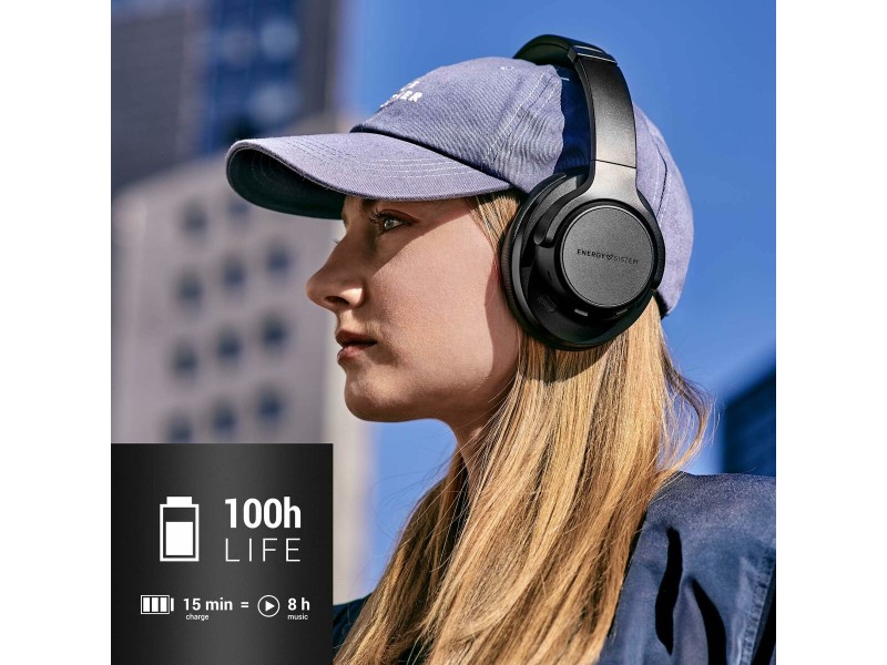 Слушалки Energy Sistem 458394 Черен NaN –  BB Слушалки